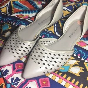 Franco Sarto Gray Flats